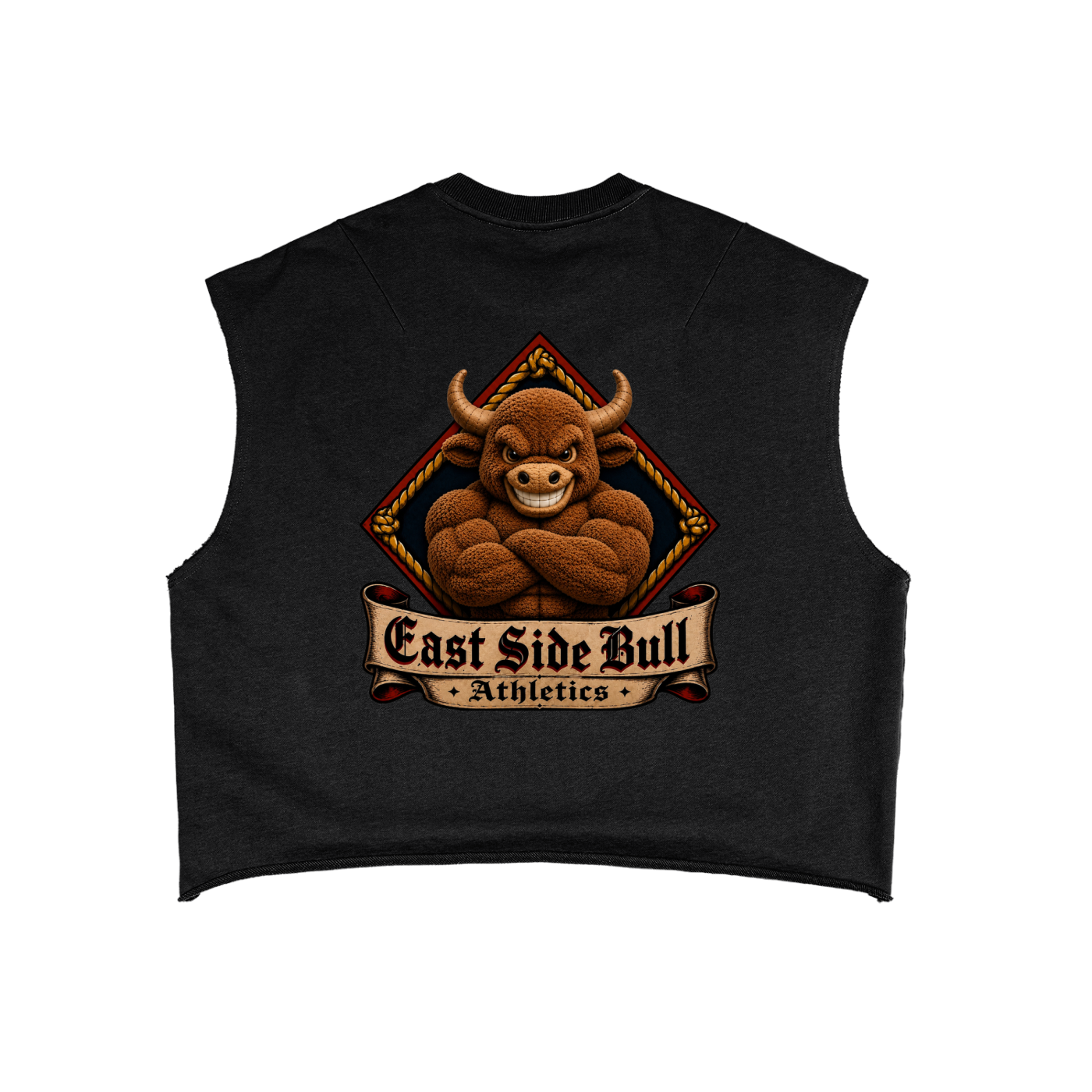 ESB Logo French Terry Boxy Tank Top