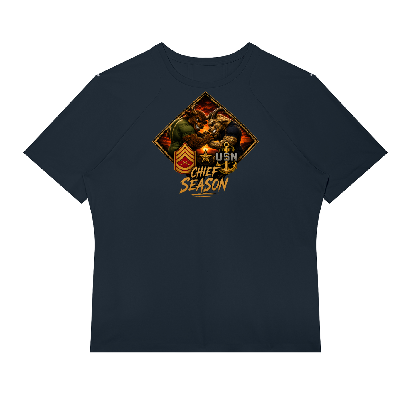 Gunny/ Chief Season Raglan Sleeve Performance T-Shirt