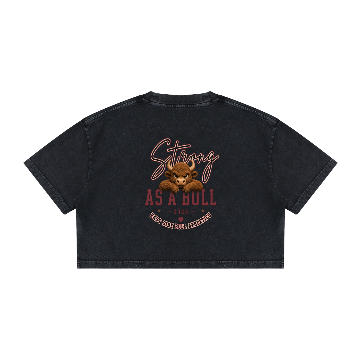 Strong As A Bull Crop Shirt