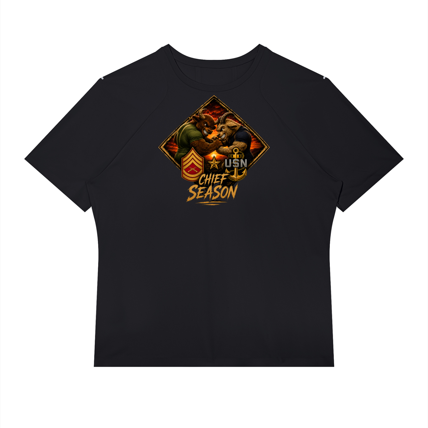 Gunny/ Chief Season Raglan Sleeve Performance T-Shirt