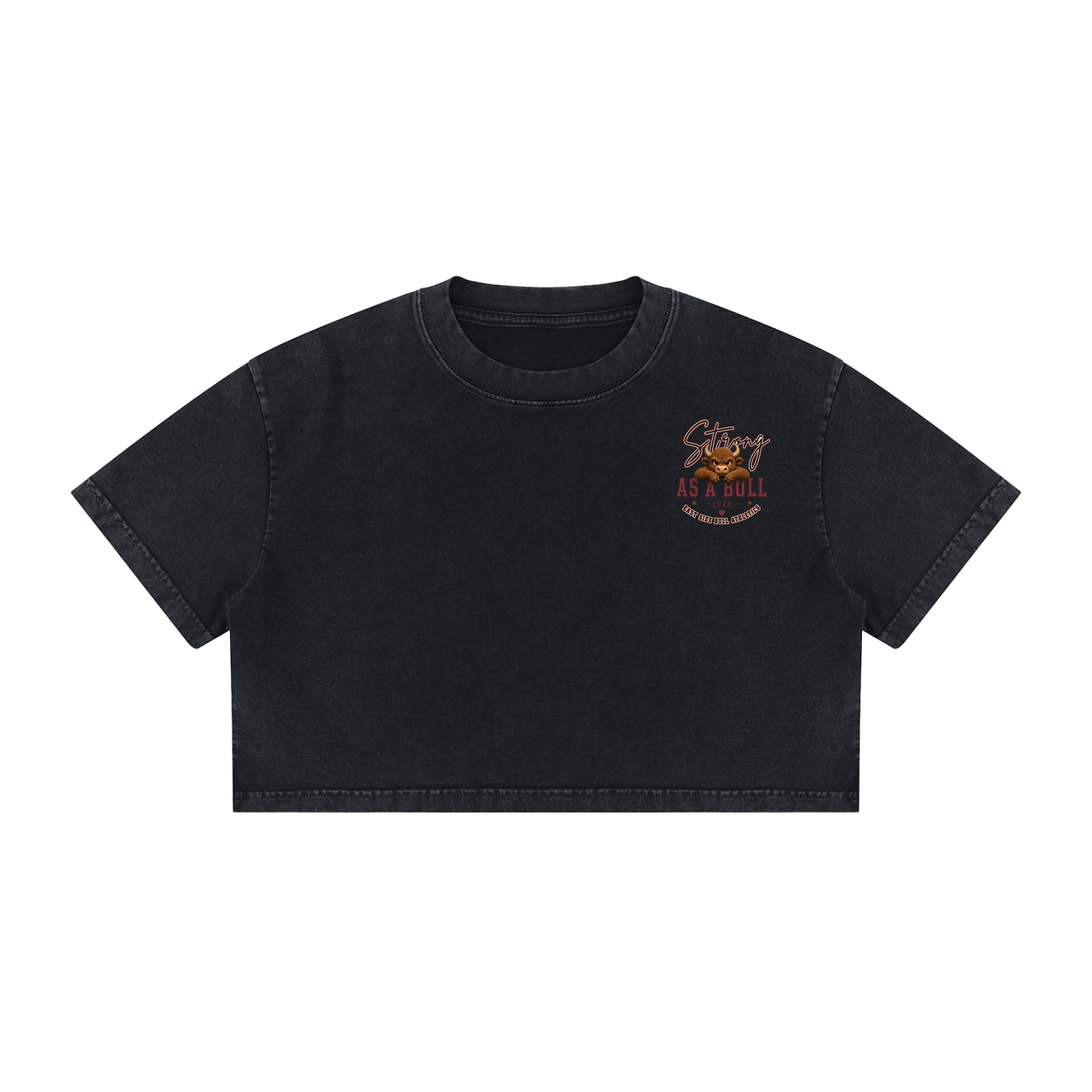 Strong As A Bull Crop Shirt
