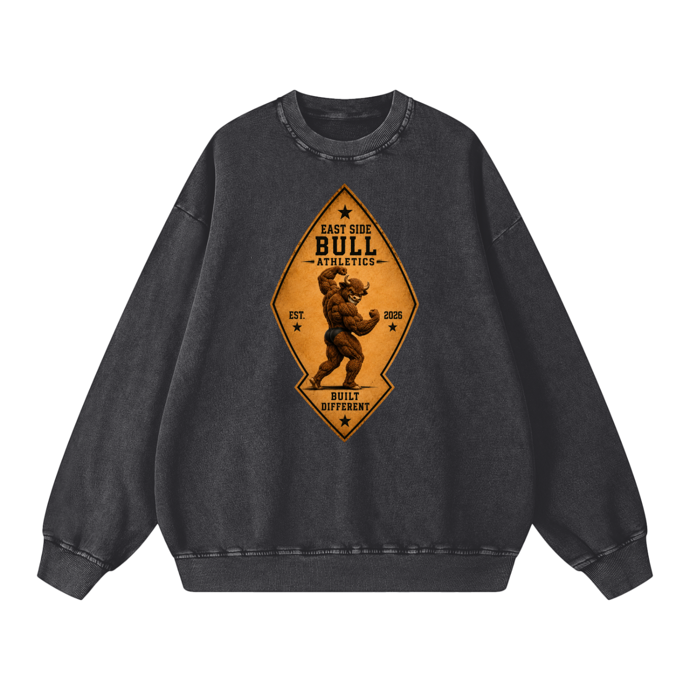 Bull Teddy Classic Physique Sweatshirt