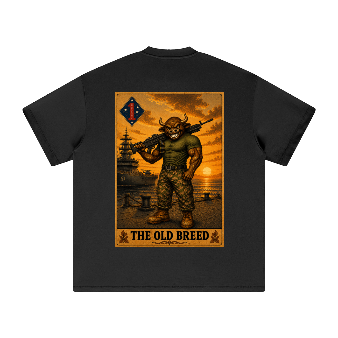 The Old Breed (1st Mardiv) Loteria Shirt
