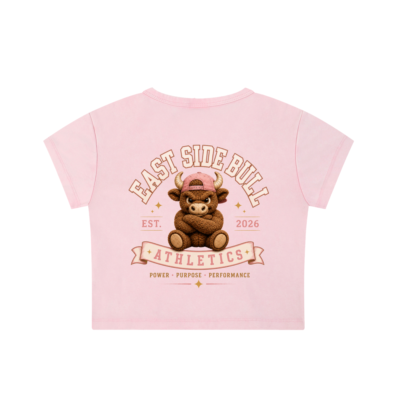 Camila Teddy Crop Top Shirt
